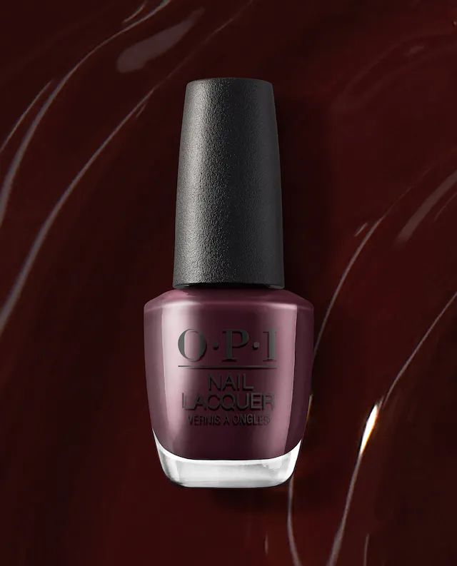 Complimentary Wine Jewel Tone Nail Polish, Opi Dark Red Nail Polish, Opi Complimentary Wine, Opi Red Nail Polish, Dark Red Nail Polish, Wishlist Board, Burgundy Nail Polish, Nail Base Coat, Aqua Nails