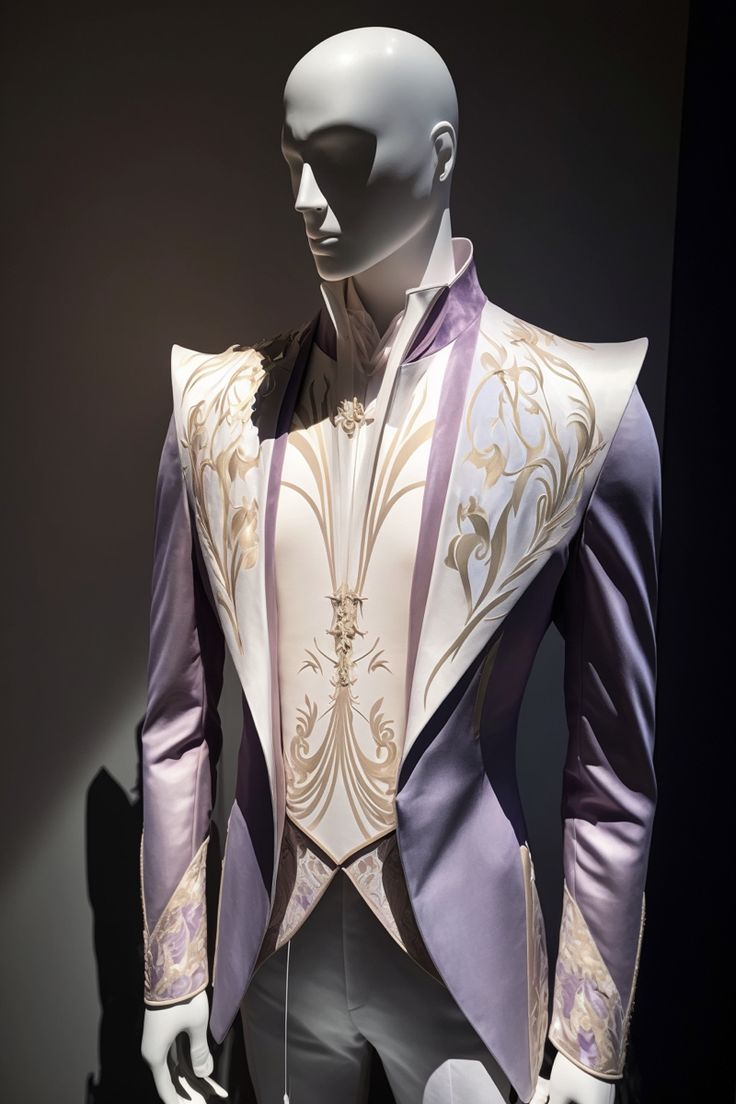 Sagittarius zodiac sign inspired suit Suits Drama, Dnd Clothing, Merry Gentry, Lavender Suit, Tuxedo Suit For Men, Lavender Outfit, Galaxy Outfit, Sagittarius Zodiac Sign, Male Outfits