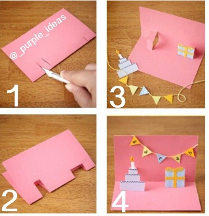 how to make a birthday card out of paper