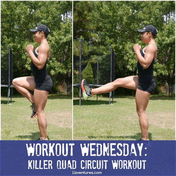 a woman doing exercises in the park with her legs spread out and one leg bent