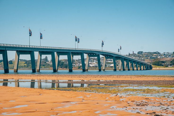 a large bridge over a body of water