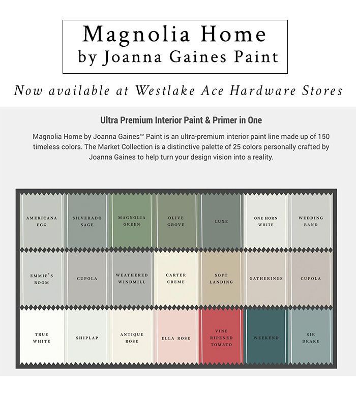 the color scheme for magnolia home by joanna games paint