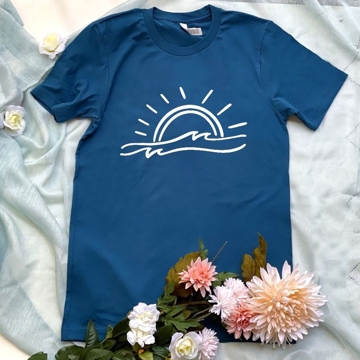 This T-Shirt Is Handmade. Heather Colors: 52% Cotton / 48% Poly Color: Teal Size: Xs, S, M, L C A R E I N S T R U C T I O N S: Machine Wash Inside Out, In Cold Water With Mild Detergent Do Not Use Bleach Hang To Dry Or Tumble Dry Low Do Not Iron Over Image Thank You For Shopping My Store! I Would Love To Serve You Again. Please Share Your Experiences With Feedback. Blue Cotton Summer Shirt, Blue Pre-shrunk T-shirt For Everyday, Light Blue Crew Neck T-shirt With Screen Print, Blue Summer Shirt For Everyday Wear, Light Blue Summer T-shirt For Everyday, Basic Blue Tops With Screen Print, Blue Screen Print Top For Everyday, Everyday Blue Tops With Screen Print, Basic Blue Tops With Graphic Print