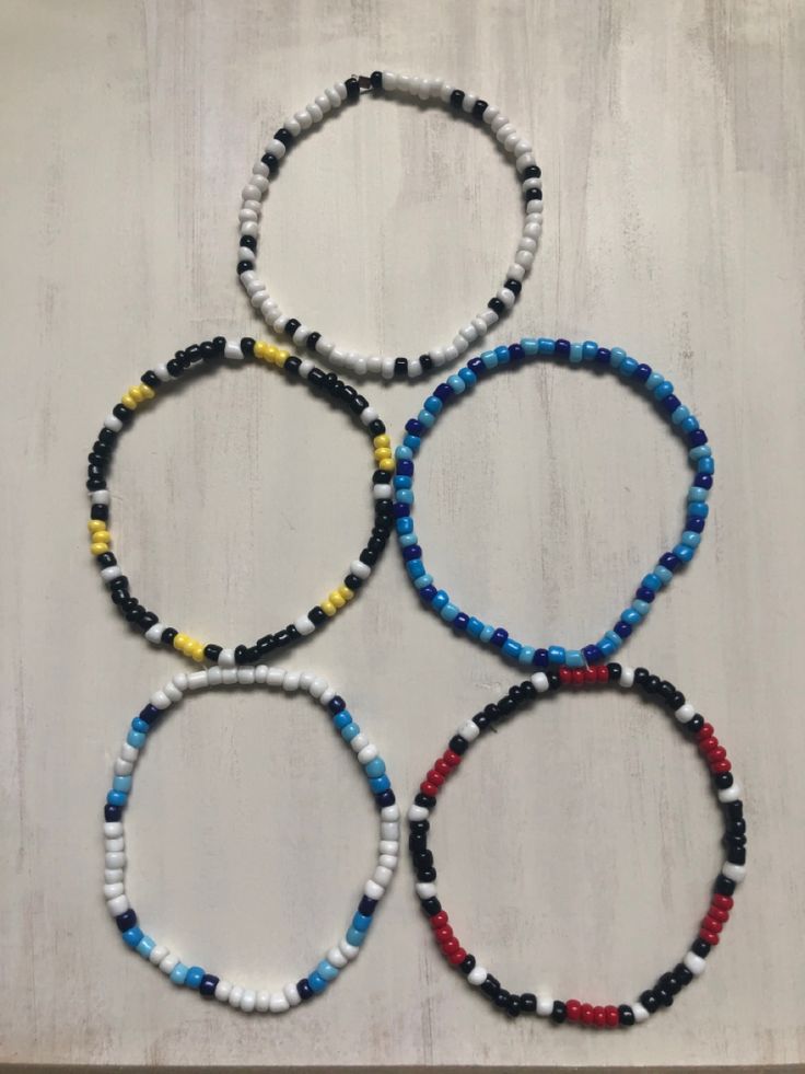 Beaded Bracelets For Boys, Pokemon Bracelet, Bead Anklets, Bracelet For Boys, Boys Bracelets, Pokemon Diy, Bracelets Easy, Diy Bracelets Easy, Beaded Anklets