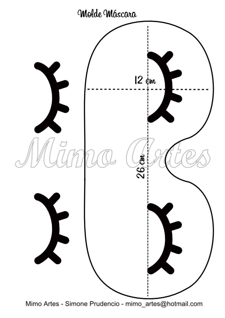 the sewing pattern for an animal shaped pillow