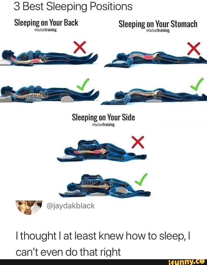 the steps in how to sleep with alligators on their backs and feet, as well as sleeping positions