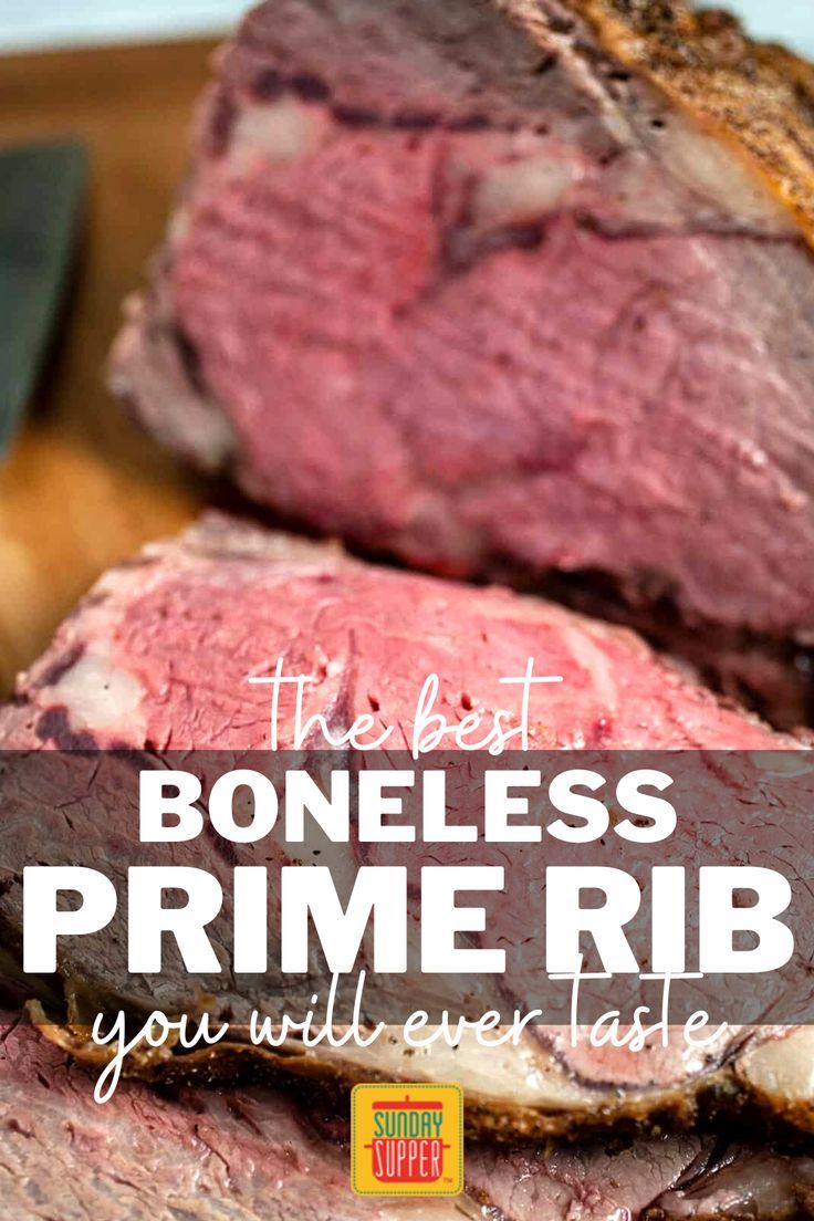 the best boneless prime rib you will ever taste