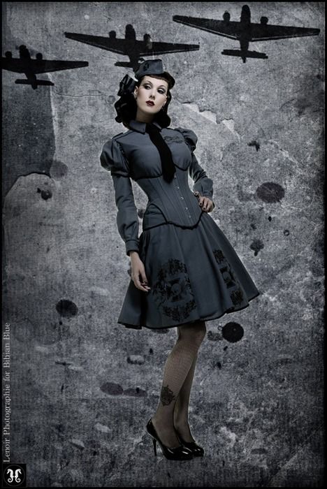 mm hm Dieselpunk Fashion, Scene Girl, Diesel Punk, Lady Like, Neo Victorian, Steampunk Costume, Jules Verne, Gothic Steampunk, Psychobilly