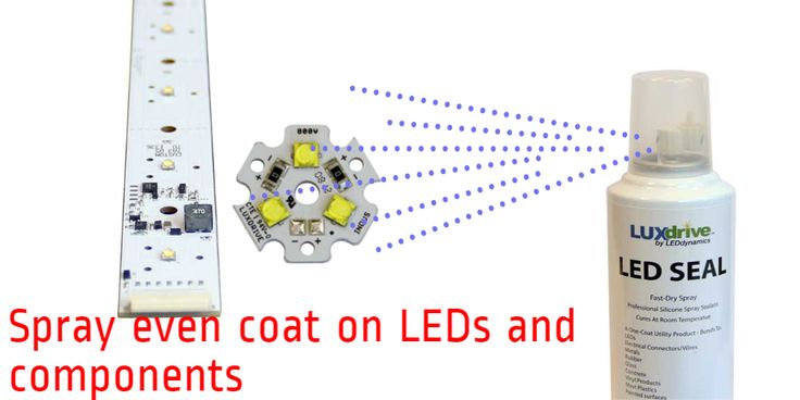 an image of a light that is connected to the back of a device and next to it's components