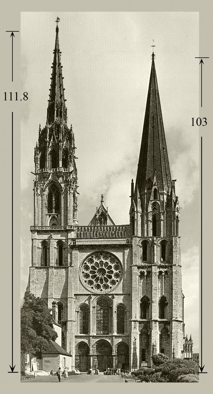 this is an old photo of a cathedral