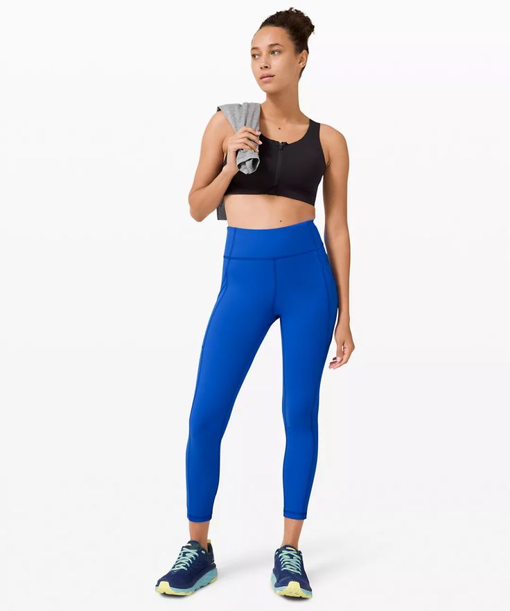 Invigorate High-Rise Tight 25" | Women's Leggings | lululemon Sporty Blue Lululemon Activewear, Blue Lululemon Activewear For Sports, Lululemon Blue Sporty Activewear, Blue Sporty Lululemon Activewear, Blue Lululemon Sporty Activewear, Lululemon Nylon Activewear For Yoga, Lululemon Activewear With 4-way Stretch In Nylon, Lululemon Functional Running Activewear, Lululemon Functional Activewear For Running