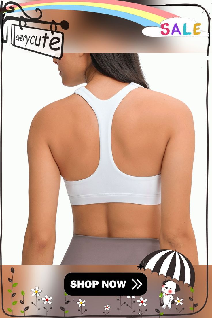 White Y Back Push-up Sports Vest Bra White High Stretch Racerback Activewear, White High Stretch Sports Bra For Light Sports, White Sports Bra For Low-impact Activities, White High Stretch Sports Bra, White High Stretch Sporty Sports Bra, White High-stretch Sports Bra, Sporty High Stretch White Sports Bra, High Stretch White Activewear For Sports, White High Stretch Activewear For Sports