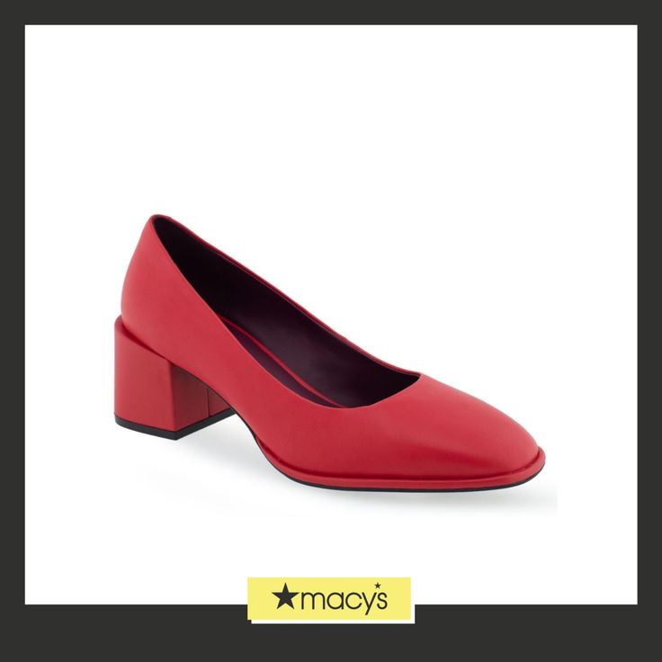 in stock Modern Red Heels With Removable Insole, Red Heels With Sculpted Heel For Office, Red Heels With Removable Insole For Office, Red Heels For Office, Red Leather Court Shoes, Medium Width, Red Leather Court Shoes Medium Width, Red Leather Court Shoes, Red Closed Toe Heels For Work, Modern Red Almond Toe Heels