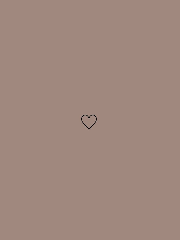 a black and white heart on a light brown background with the word love written below it