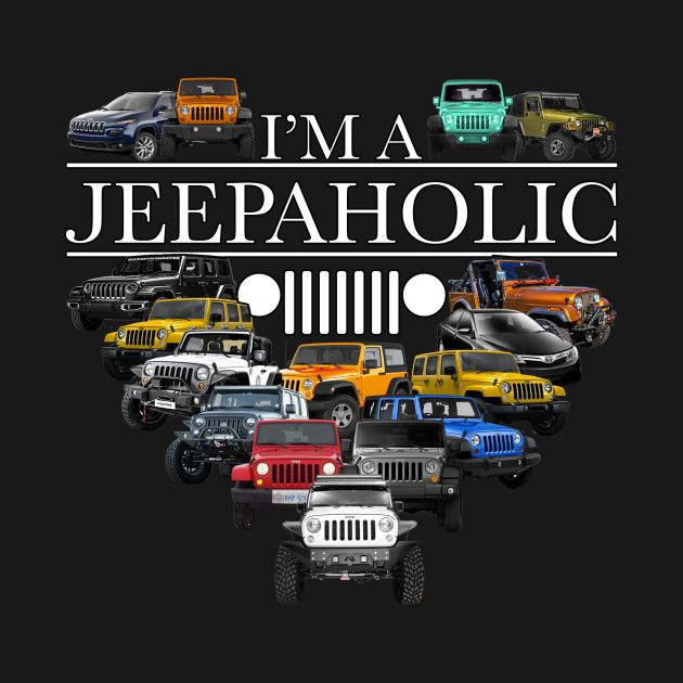 i'm a jeepaholic with many different colored trucks