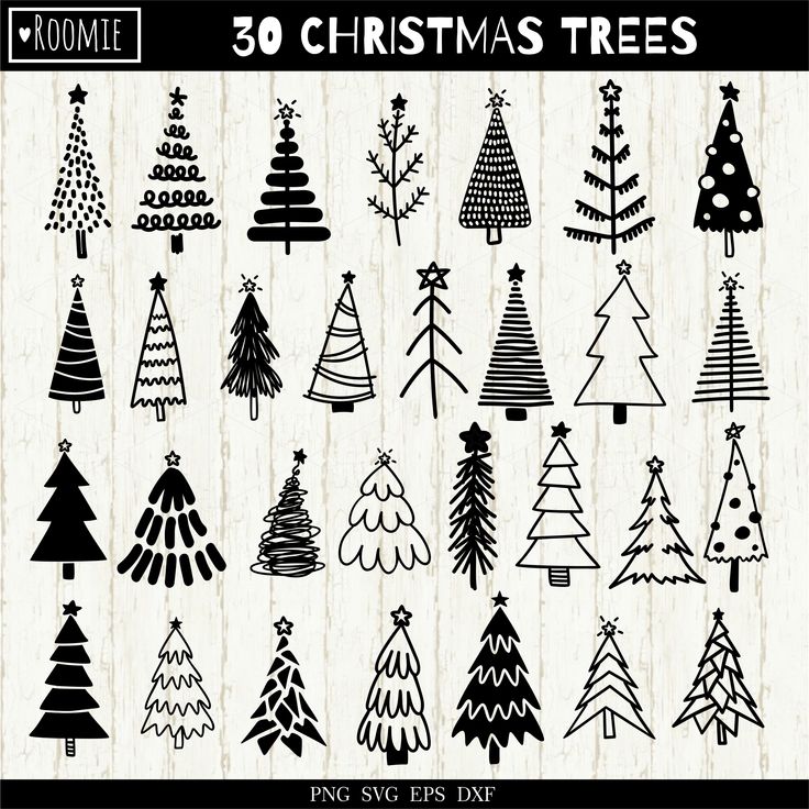 30 christmas trees svt files