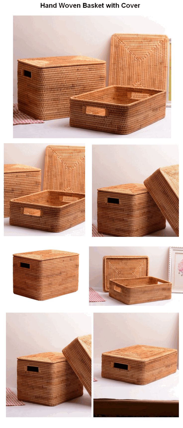 the instructions for how to make a wicker basket