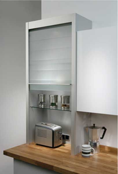 an image of a small kitchen setting on the appliance page for homebuilding and renovating