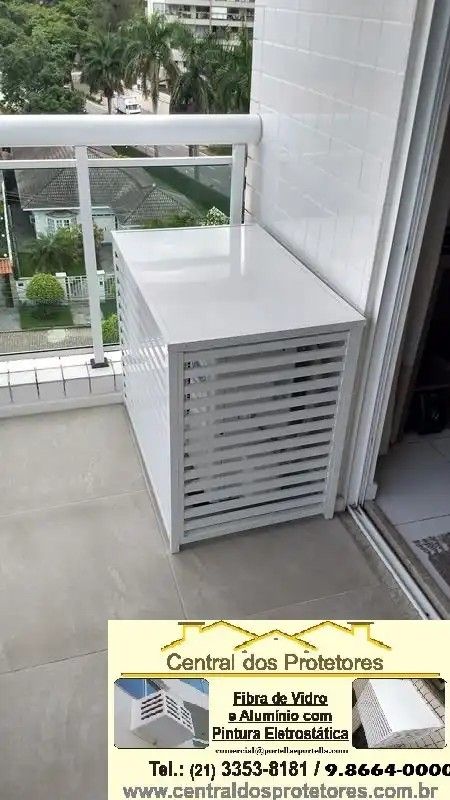 an advertisement for a commercial kitchen on the balcony