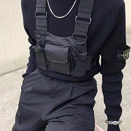 Tactical Vest Outfit, Tactical Vest Fashion, Outfit With Vest, Tactical Chest Rigs, Tactical Style, Edc Backpack, Tactical Wear, Island Outfit, Chest Rig