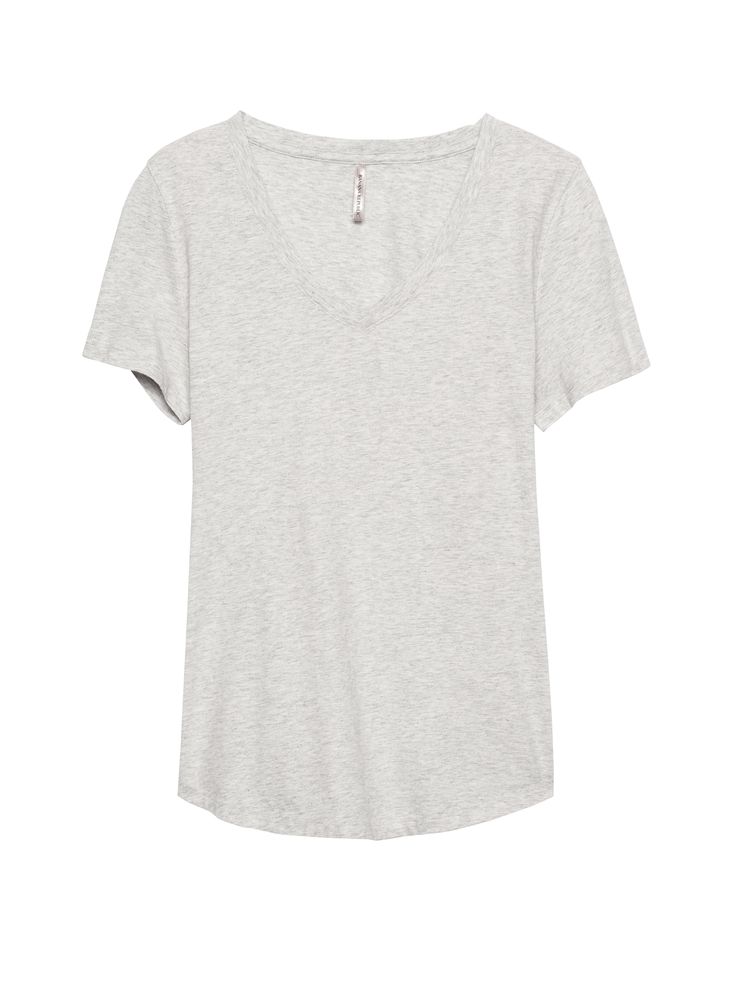 SUPIMA® Cotton V-Neck T-Shirt | Banana Republic Banana Republic Style, Supima Cotton, Fashion News, Banana Republic, V Neck T Shirt, Short Sleeves, Man Shop, Fashion Outfits, V Neck