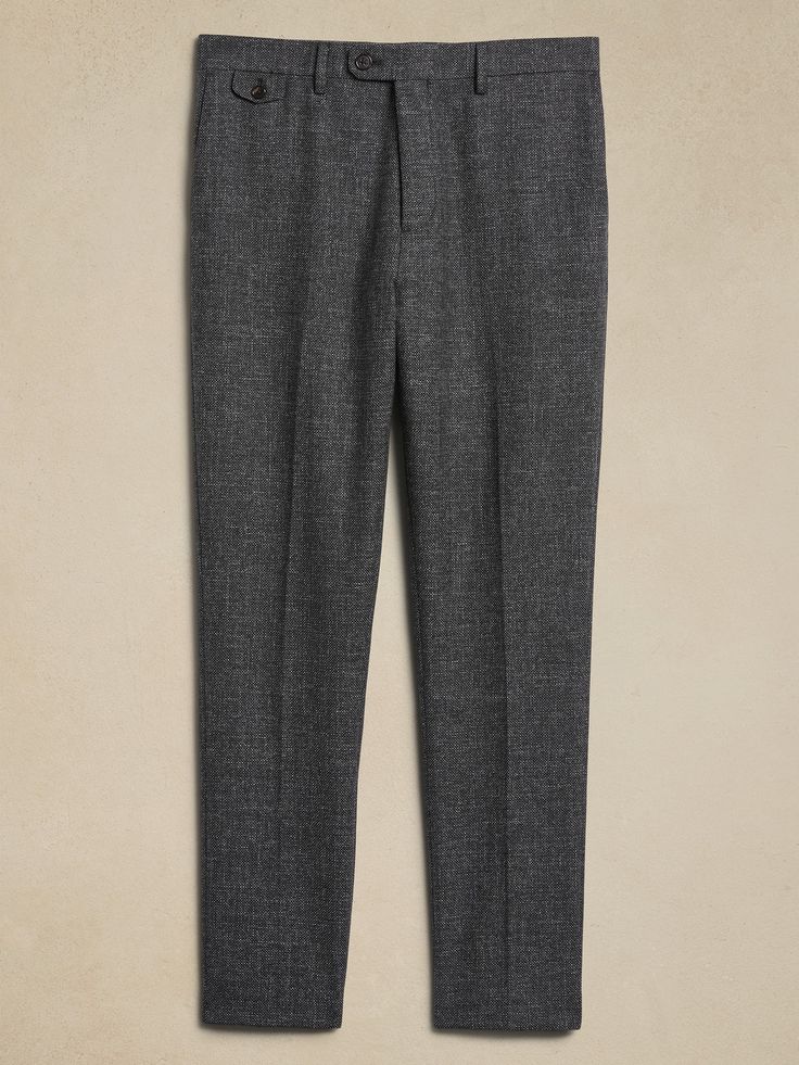 Tweed Dress Pants, Fitted Tweed Bottoms For Fall, Classic Tweed Pants For Work, Tailored Tweed Pants For Fall, Wool Pants With Herringbone Pattern For Business Casual, Tweed Bottoms For Business Casual In Fall, Fitted Tweed Pants For Business Casual, Fitted Tweed Pants For Fall, Fall Tweed Bottoms For Business Casual