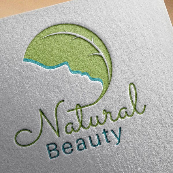 the logo for natural beauty is shown here