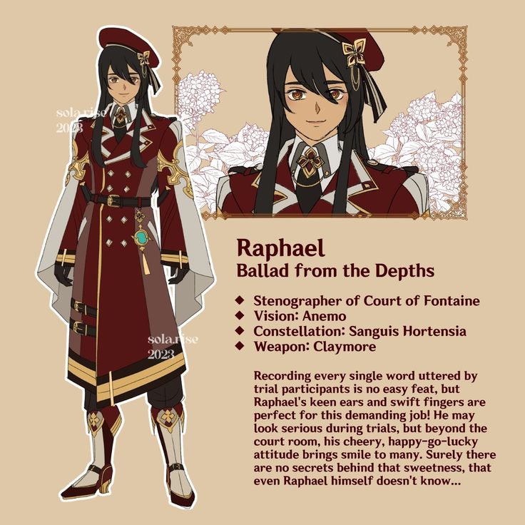 an anime character with long black hair, wearing a red outfit and standing in front of a