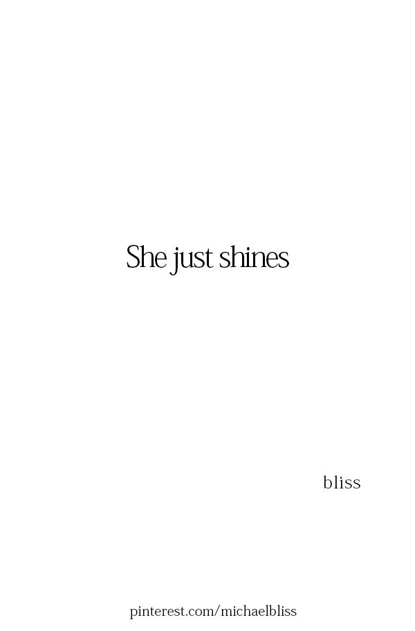 the cover of she just shines, which is white and has black lettering on it