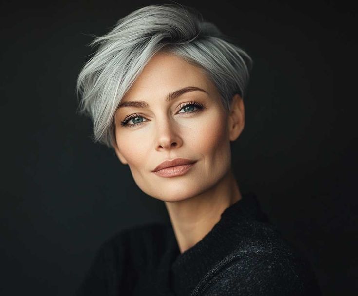 Youthful Short Hairstyles for Women Over 60 with Pixie Cuts • 333+ Inspiring Lifestyle Ideas