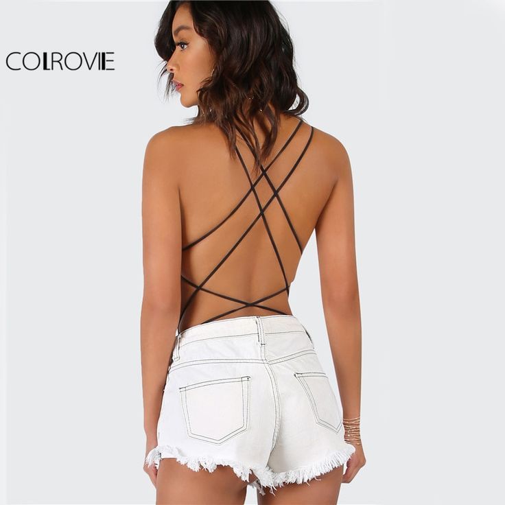 FREE SHIPPING !! Strappy Backless Bodysuit JKP788 Summer Backless Bodysuit With Built-in Bra, Chic Low Back Bodysuit For Night Out, Fitted Low Back Bodysuit For Party, Backless Summer Bodysuit For Night Out, Summer Low Back Bodysuit For Night Out, Low Back Bodysuit For Summer Night Out, Summer Low-back Bodysuit For Night Out, Elegant Backless Bodysuit For Night Out, Spring Party Backless Bodysuit