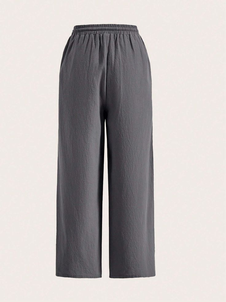 Introducing our Plain Loose Drawstring Pants, designed for ultimate comfort and style. The pants feature a drawstring for a customizable fit and come in a plain pattern. With a loose fit and long length, these pants offer a relaxed look. The pants are made from woven fabric, composed of 100% cotton, providing a non-stretch. They also come with practical pockets for added convenience. Details: Pattern Type: Plain Closure Type: Drawstring Waist Details: Drawstring, Pocket Length: Long Fit Type: Lo Corset Shapewear, Clean Body, Pants And Leggings, Drawstring Pants, Long Length, Shapewear, Drawstring Waist, Woven Fabric, Loose Fitting