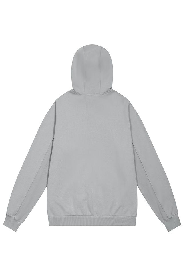 Maximize your comfort and style with the Strato Zip-Up Hoodie. Featuring a convenient chest zipper pocket and rib panels on the sleeves, this hoodie offers a modern look and functional design. Perfect for any occasion. 100% Cotton Model is 6'2" and wearing a size medium Casual Half-zip Hoodie With Pockets, Hooded Hoodie With Ribbed Cuffs, Athleisure Style, Sporty Half-zip Sweatshirt With Pockets, Solid Athleisure Hoodie With Pockets, Solid Color Athleisure Hoodie With Pockets, Athleisure Long Sleeve Hoodie With Pockets, Urban Fleece Track Jacket With Pockets, Athleisure Hoodie With Ribbed Cuffs And Funnel Neck, Modern Hoodie Sweatshirt With Ribbed Cuffs