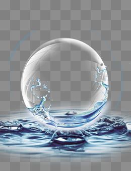 an image of water bubbles floating in the air on a transparent background png clipart