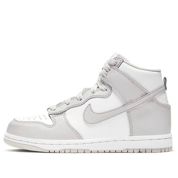 Nike Dunk High PS 'Vast Grey' White/Vast Grey/White DD2314-101 sneakmarks Gray Nike Shoes, Shoes Png, Shoes For School, Back To School Shoes, Play Basketball, White Nike Shoes, Dr Shoes, All Nike Shoes, White Shoes Sneakers