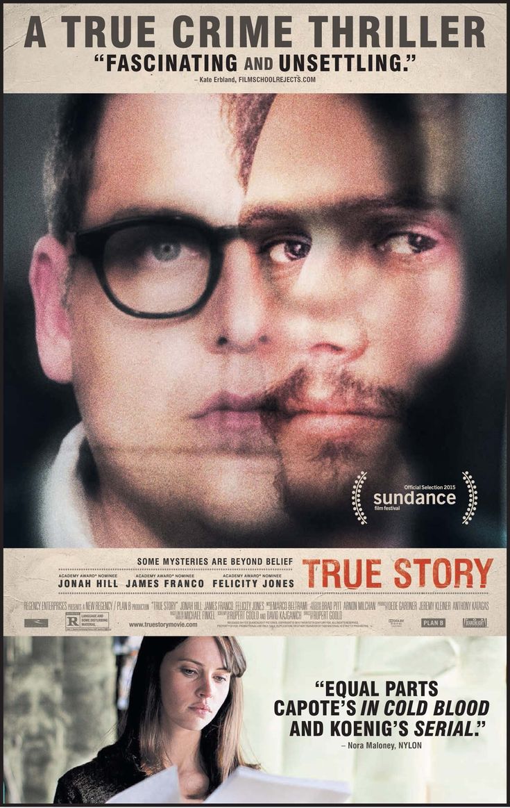 the poster for true story starring actors