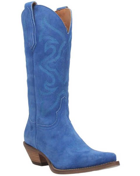 Tall Western Boot, Dingo Boots, Blue Suede Boots, Suede Cowboy Boots, Womens Cowgirl Boots, Leather Cowgirl Boots, Everyday Boots, Styling Fashion, Out West