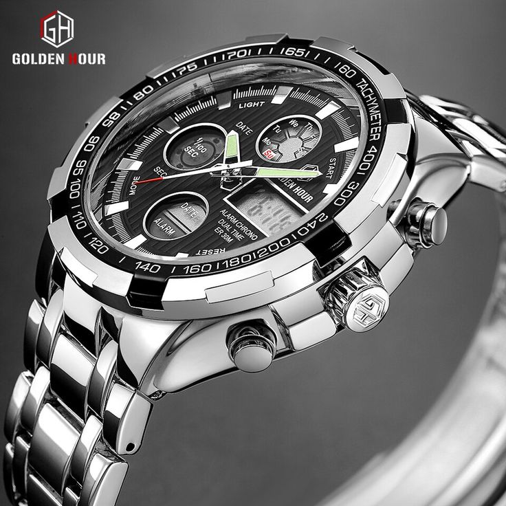 Color: RG BE Box Best Kids Watches, Silver Watches, Sport Center, Mens Fashion Style, Mens Sport Watches, Big Watches, Affordable Watches, Watch Clock, Vintage Watches For Men