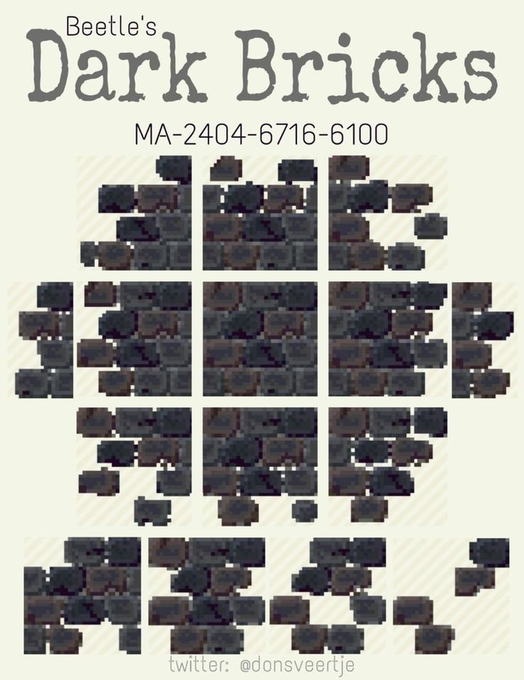 an advertisement for beettle's dark bricks, which has been designed to look like black