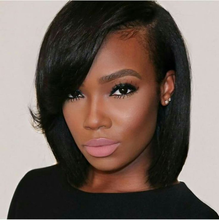 African-American Hair Bob African American Bob Hairstyles, Bob Hairstyles 2023, Nigerian Hairstyles, African American Bobs Hairstyles, South African Hairstyles, Hairstyle Change, Feathered Bob, 2018 Hair, Bob Cut Wigs