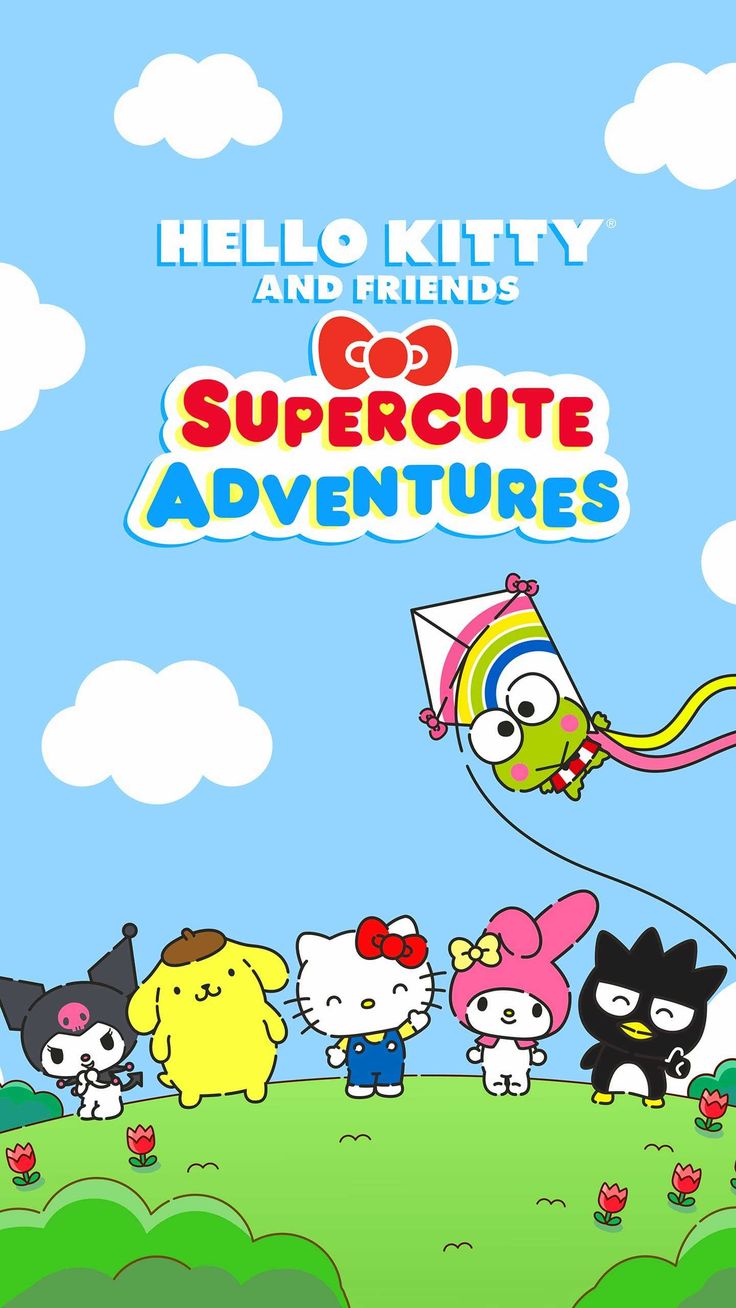 hello kitty and her friends go super cute adventures by the children's television series