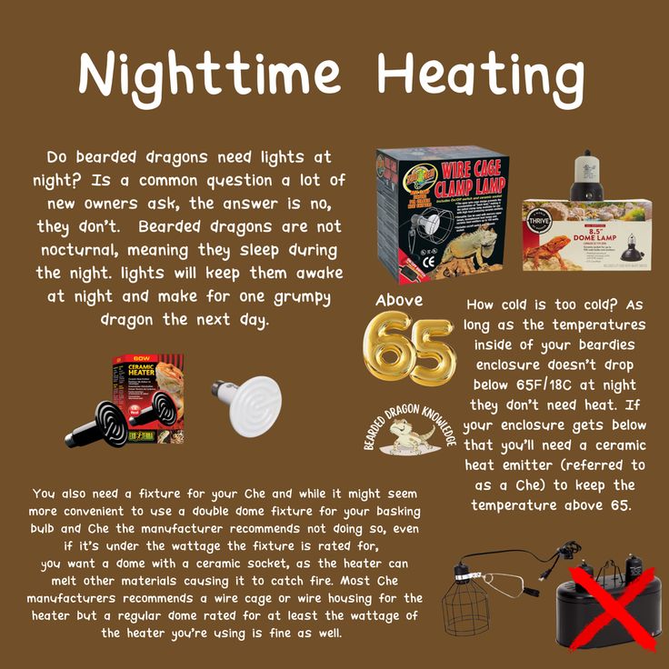 an info sheet describing the benefits of night time heating