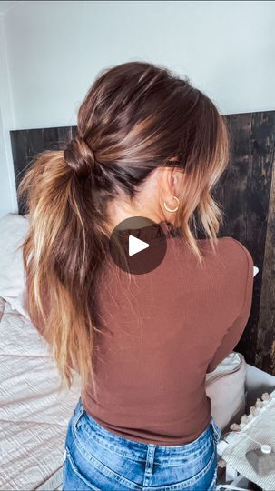 11K views · 378 reactions | Any comment will getcha a direct link if you want it!  Yay I have a @mykitsch code!! Code BROOKE will save you 25% off my fave hair items of all time! The ponyfull makes any ponytail look so much fuller and their hair ties are so good.  Save for later and follow @blushbasics   #hair #hairstyle #hairlove | Brooke Roundy Hair Tips Makeup Tips | Tori Kelly · thing u do How To Make Ponytail Look Fuller, Hair Items, Tori Kelly, Save For Later, Hair Tips, Hair Products, Fine Hair, Save You, The Crown