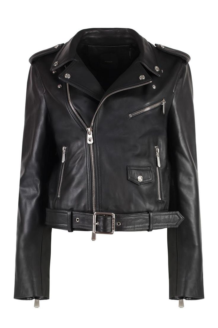 Costa Rica leather jacketBiker style itemFour front pocketsZipped cuffs100% SheepGender: WomenMaterial: SHEEPColor: BlackMade in: INProduct ID: 103897A21L_Z99*Import tax/duty will be calculated at checkout (If applicable) Designer Leather Jacket With Zip Cuffs, Luxury Leather Biker Jacket With Zip Cuffs, Designer Fall Biker Jacket With Pockets, Designer Biker Jacket With Zip Cuffs For Fall, Designer Outerwear For Biker Events In Fall, Biker Jacket With Zip Cuffs For Work, Luxury Long Sleeve Biker Jacket For Work, Designer Long Sleeve Biker Jacket For Workwear, Leather Jacket Biker