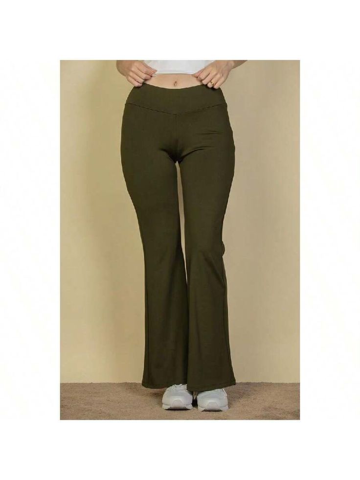 Introducing our "Elegant Flow" High Waisted Flared Pants, a must-have staple for every fashion-forward wardrobe. These pants offer a perfect blend of style and comfort, crafted from a soft, sleek, and medium-weight stretch novelty premium knit fabric.
Key Features:
- Fabric: Soft, sleek, and medium-weight stretch novelty premium knit
- Fit: High waisted with a flattering flared leg silhouette
- Color Options: Available in classic black, navy blue, and charcoal gray
- Sizes: Available in XS, S, M Fitted Casual Dress Pants Solid Color, Fitted Casual Dress Pants In Solid Color, Chic Full-length Sweatpants For Fall, Chic Full-length Fall Sweatpants, Versatile Solid Dress Pants, Versatile Elastane Dress Pants, Casual Fitted Wide Leg Pants For Fall, High Stretch Solid Color Pants For Fall, High Stretch Solid Pants For Fall