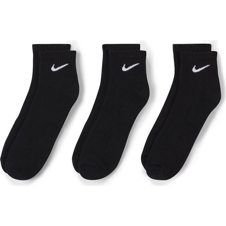 Power through your workout with these Nike Everyday Cushioned Socks. The thick terry sole gives you extra comfort for footdrills and lifts, while a ribbed arch band wraps your midfoot for a supportive feel. Power through your workout with these Nike Everyday Cushioned Socks. The thick terry sole gives you extra comfort for footdrills and lifts, while a ribbed arch band wraps your midfoot for a supportive feel. Thick terry sole offers comfort and impact absorption Ribbed arch band provides a supp Nike Socks Women, Black Nike Socks, Nike Socks, Cute Nikes, Black Socks, Black Nike, Short Socks, Sporty Look, Ankle Socks