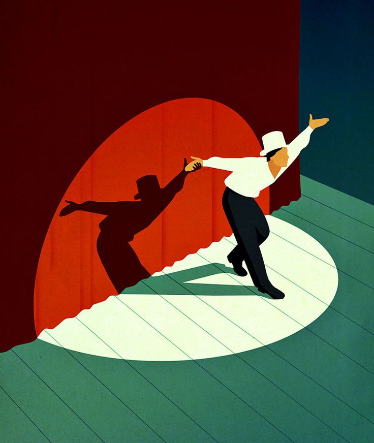 a man in a hat is dancing on the floor with another man standing behind him