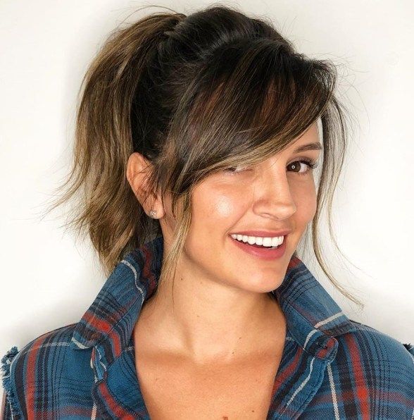 Medium Layered Haircut With Side Bangs, Side Bangs With Long Hair Straight, Medium Length Haircut Side Part Bangs, Bangs For Side Parted Hair, Medium Length Hair Styles With Bangs Over 50, Long Hairstyles With Bangs Over 40, Long Sideswept Bangs, Side Swept Curtain Bangs, Side Sweep Bangs