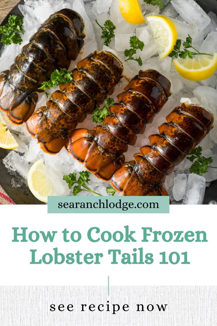 Easy recipes to cook frozen lobster tail Lobster Tail Oven, Lobster Tail Recipe Steamed, Boil Lobster Tail, How To Prepare Lobster, Easy Lobster Tail Recipe, Cooking Frozen Lobster Tails, Frozen Lobster Tails, Cooking Lobster Tails, Steamed Lobster