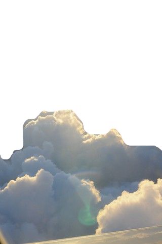 an airplane flying in the sky with clouds above it and sun shining through the clouds